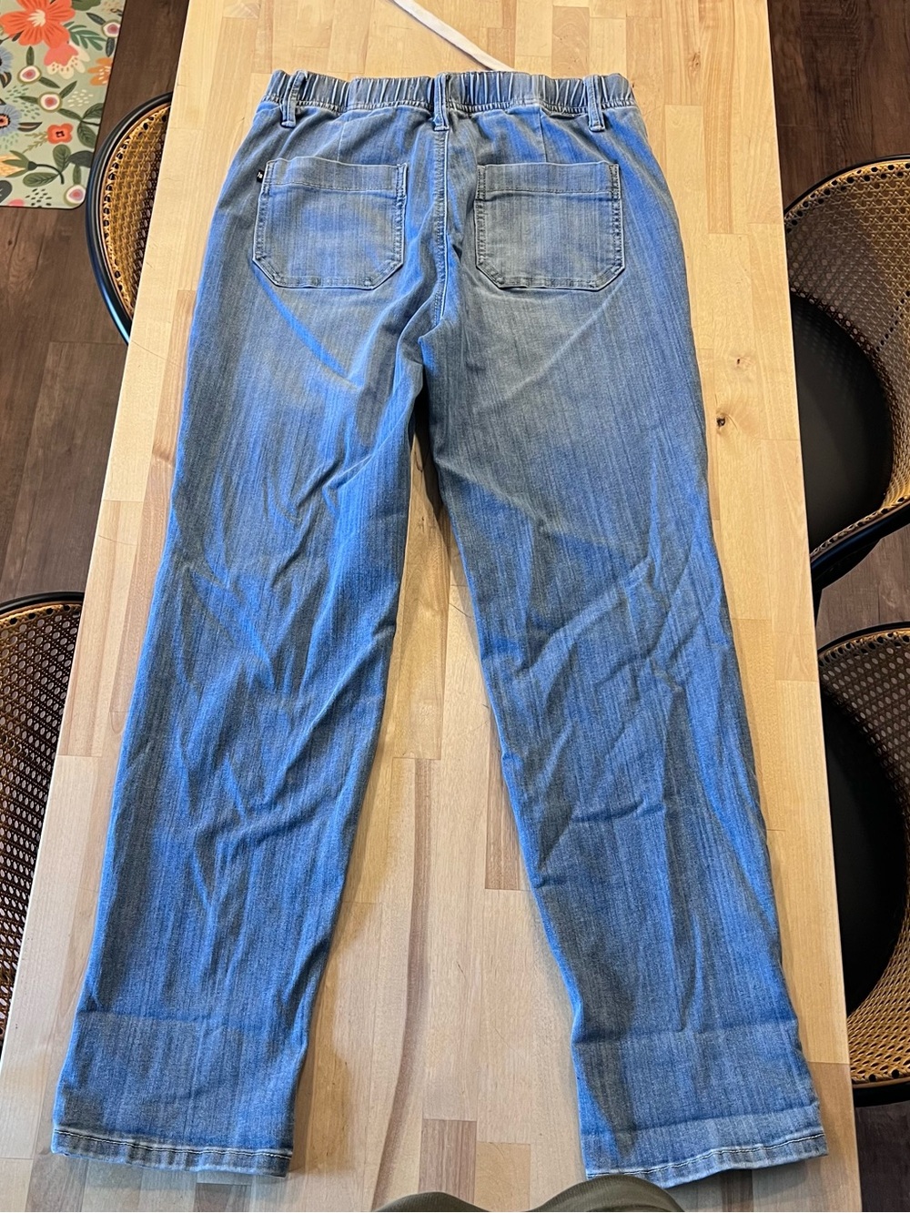 Judy Blue Pull on Jogger Jeans Women Size 9/29 High Waist blue JB88496 - Picture 8 of 9